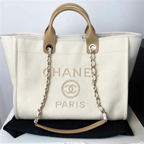 chanel canvas tas|Chanel tote handbags.